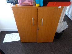 *3ft Cabinet in Red Wood Finish