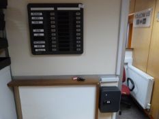 *In/Out Board and a Key Safe