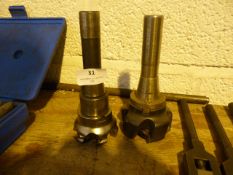 *Two Milling Machine Cutters