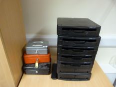 *Assorted Filing Trays and Cash Boxes