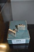 Pair of Sterling Silver Cufflinks ~14.7g total