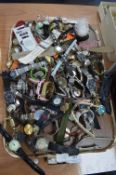 Tray Lot of 50+ Assorted Wristwatches