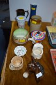 Decorative Pottery by Sylvac, Royal Doulton, etc.