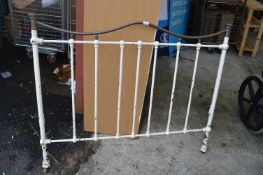 Victorian Iron & Copper Bedhead