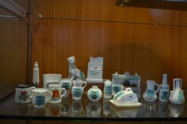 16 Pieces of Hull and Local Area Crested Ware