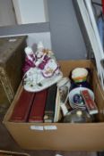 Pottery, Decorative Items, Books, etc.