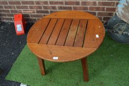 Outdoor Circular Table