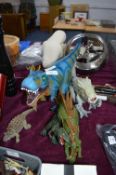 Six Toy Dinosaurs