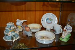 Wedgwood Peter Rabbit and Doulton Bunnykins Breakf