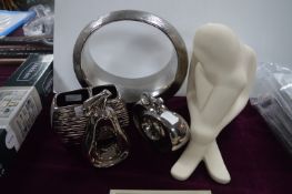 Silvery Ornaments etc.