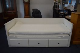 Ikea Hemnes White Extending Day Bed