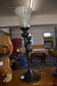 Art Nouveau Style Table Lamp