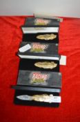 Three Action Racing Novelty Penknives
