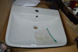 Cubico Harlem Semi-Recessed Bathroom Basin
