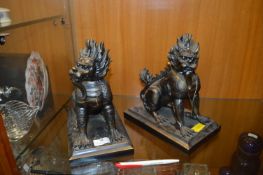 Pair of Leonardo Collection Chinese Dragons (AF)