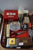 Vintage Collectibles; Tins, Cigarette Cases, etc.