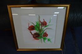 Ink Study of Puppies by J. Reid