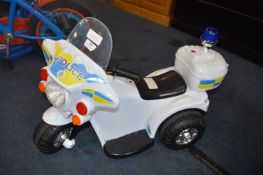 Child's Ride-On Police Motorbike