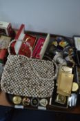 Bead Handbag, Compacts, Cigarette Cases, etc.
