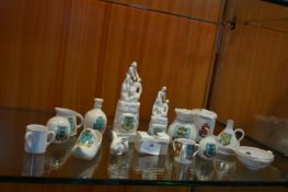 Fifteen Pieces of Crested Ware