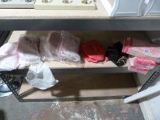 *Makeup Bags, 3 Boxes of Blossom Latex Gloves