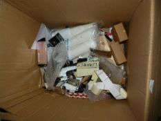 *Box Containing Cotton Buds, Sunglasses, Mascara Wands, Lancôme Taint Idole Ultra Wear, etc.