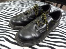 *Size: 10 Black Steel Toe-Cap Shoes