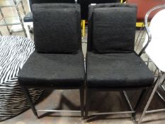 *Pair of Black Designer Chairs