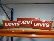 *3 Levi’s Displays