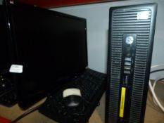 *HP Computer with Viewsonic Monitor, Keyboard & Mouse