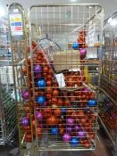 *Cage of Christmas Baubles and Lights (cage not included)