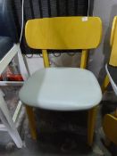 *13 Wood & Ply Chairs with Upholstered Seats