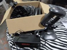 *Quantity of Barcode Scanners with Stands, and a Sekura Money Detector