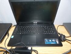 *Asus Laptop with Charger (HDD Removed)