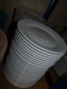*~50 White Dinner Plates