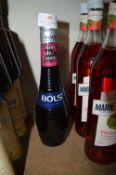 *Bottle of Bols Liqueur