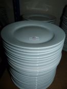 *~45 White Dinner Plates