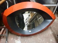 *Contemporary Oval Wall Mirror ~118x78cm