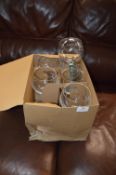 6 Bombay Sapphire Gin Glasses