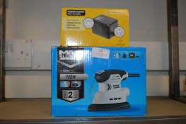 Mac Alister Orbital Sander, and a Power Supply Uni