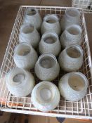 *12 Glass Candle Holders