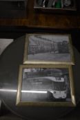 2 Photo Prints; Cream Label Stout Bus and Trams