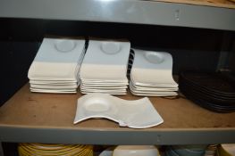 23 Villeroy & Boch Wave Dessert Plates