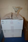 *Two Boxes of Olympia Margaretta Glasses