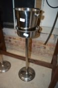 Stainless Steel Champagne Bucket on Stand