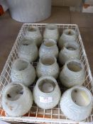 *12 Glass Candle Holders