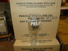 *24 Pravha Beer Glasses
