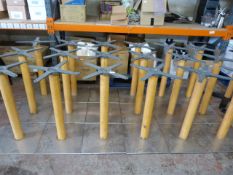 *18 Single Pedestal Table Bases (no tops)