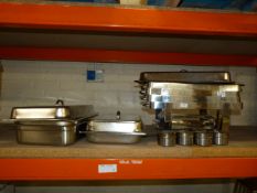 *4 Olympia Chaffing Dishes