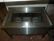 *Stainless Steel Drainage Unit ~100x60x66cm